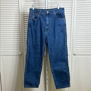 B Sides Medium Wash Blue Straight Jeans Size 31